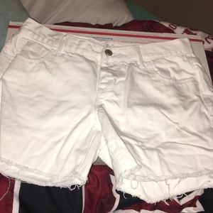 White Shorts